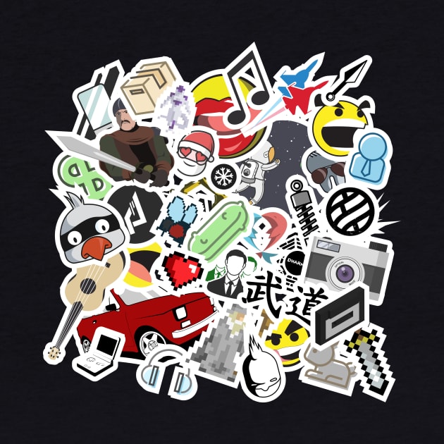 Sticker Bomb by Sakagami